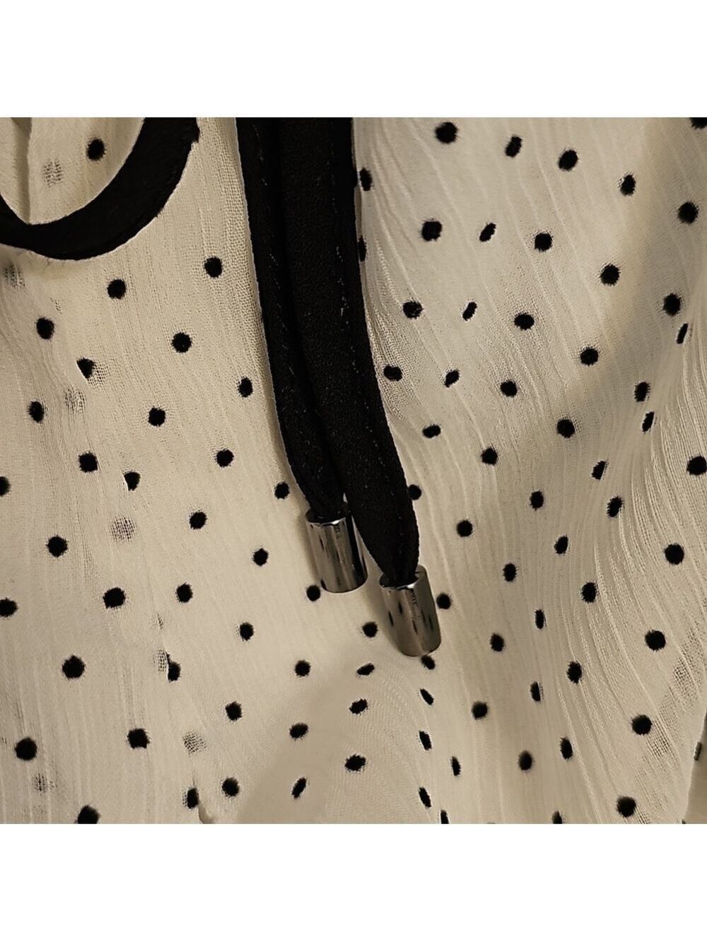 WHBM Polka Dot Blouse - Picture 9 of 9